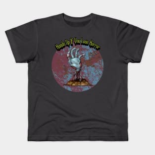 Hands Up If You Love Horror Graphic Kids T-Shirt